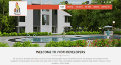 Desktop Screenshot of jyotidevelopers.com